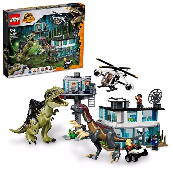 LEGO Jurassic World Giganotosaurus ve Therizinosaurus Saldırısı 76949