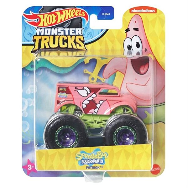 Hot Wheels Monster Trucks Gösteri Dünyası Temalı 1:64 Arabalar Patrick HWN77