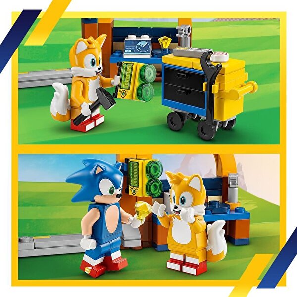 LEGO Sonic the Hedgehog Tails’in Atölyesi ve Tornado Uçağı 76991