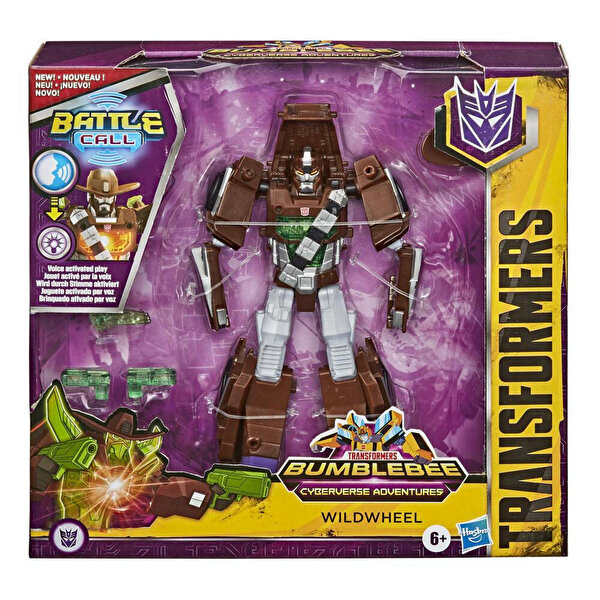 Transformers Cyberverse Battle Call Figür Wildwheel E8374
