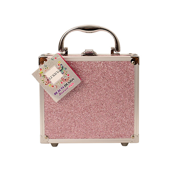 Lukky Parıltılı Kilitli Kutu Makyaj Seti