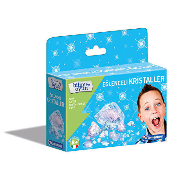 Bilim ve Oyun Işıltılı Kristaller Mini Set