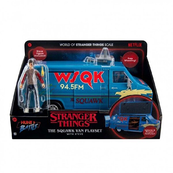 Stranger Thi̇ngs Steve Figür ve Squawk Araç Set