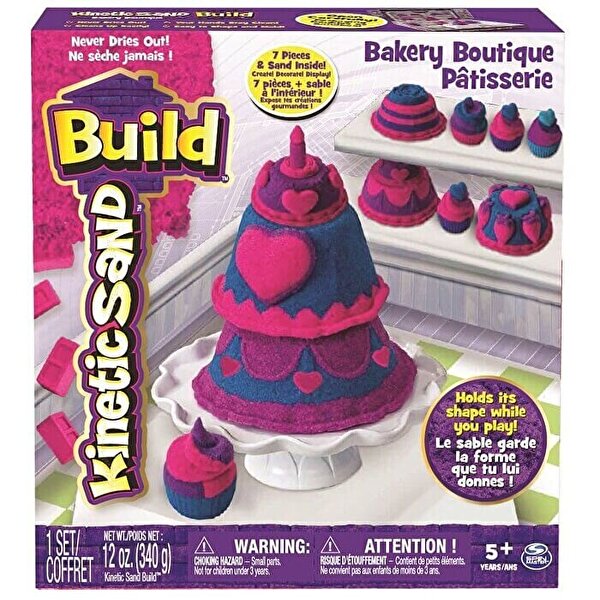 Kinetic Sand Build Pasta Yapım Seti