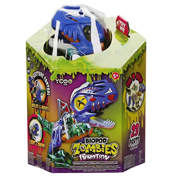 Silverlit Sesli ve Işıklı Biopod Zombies Inmotion Hareketli Dinozor Robot