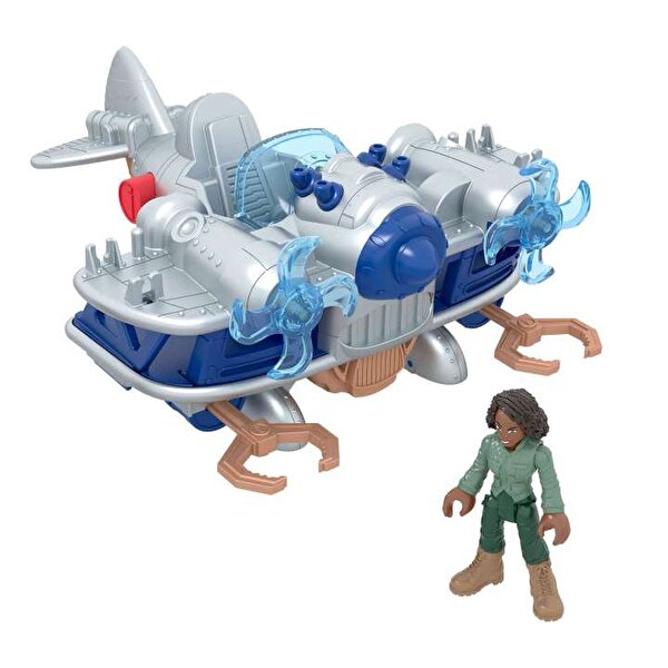 Imaginext Jurassic World Araçlar Air Tracker Kayla & Plane HML45
