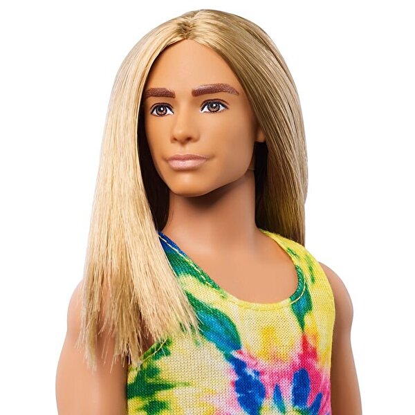 Barbie Yakışıklı Ken Bebekler Uzun Saçlı Ken GHW66