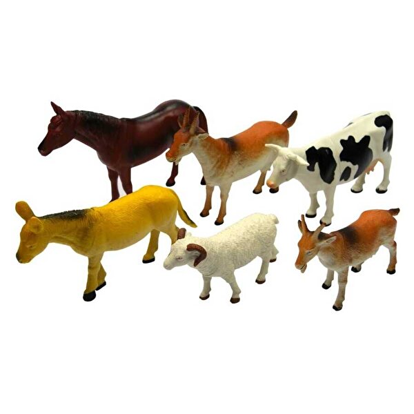 Çiftlik Hayvan Seti 6 Parça 20 Cm