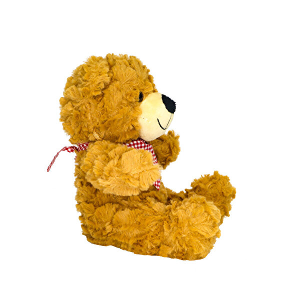 Fularlı Peluş Ayıcık Kahverengi 22 cm.