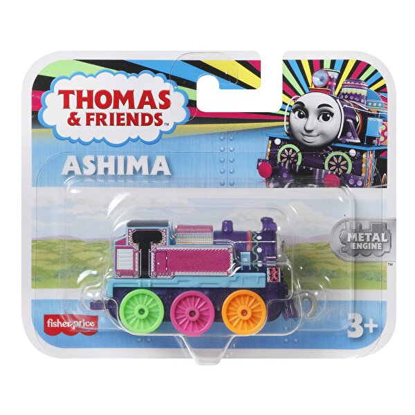 Thomas ve Arkadaşları Sür-Bırak Küçük Tekli Trenler Renkli Ashima HBX79