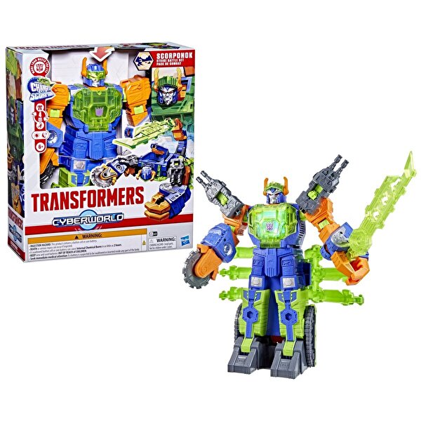 Transformers Cyberworld Scorponok Strike Savaş Seti 1659