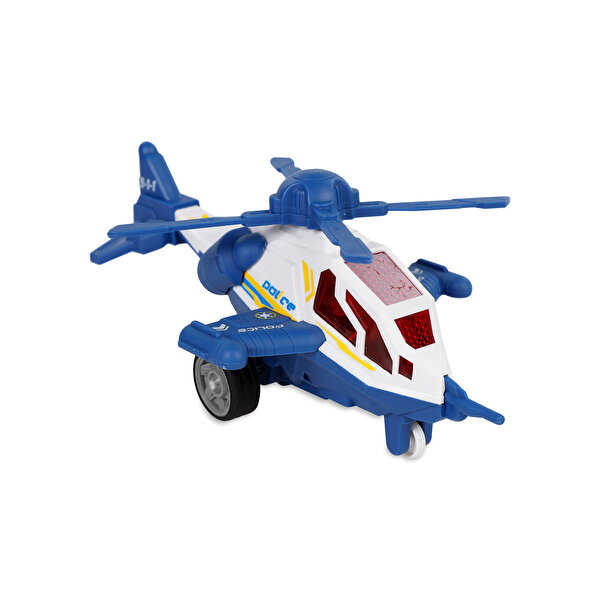 Sesli Işıklı Helikopter Beyaz