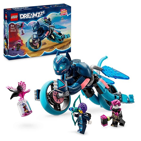 LEGO DREAMZzz Zoey’nin Kedi Motosikleti 71479
