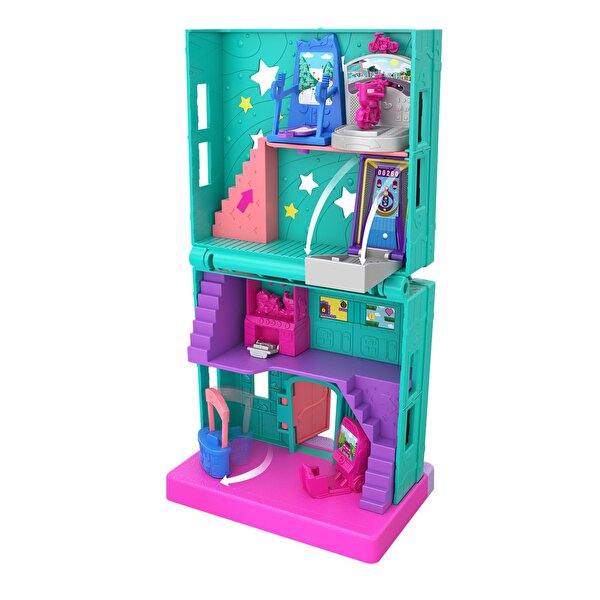 Polly Pocket Pollyville Mağazaları Oyun Salonu (GFP41)