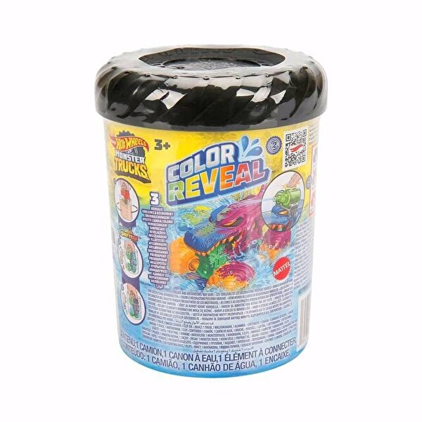 Hot Wheels Monster Trucks Renk Değiştiren Arabalar HJF39 - Seri 2