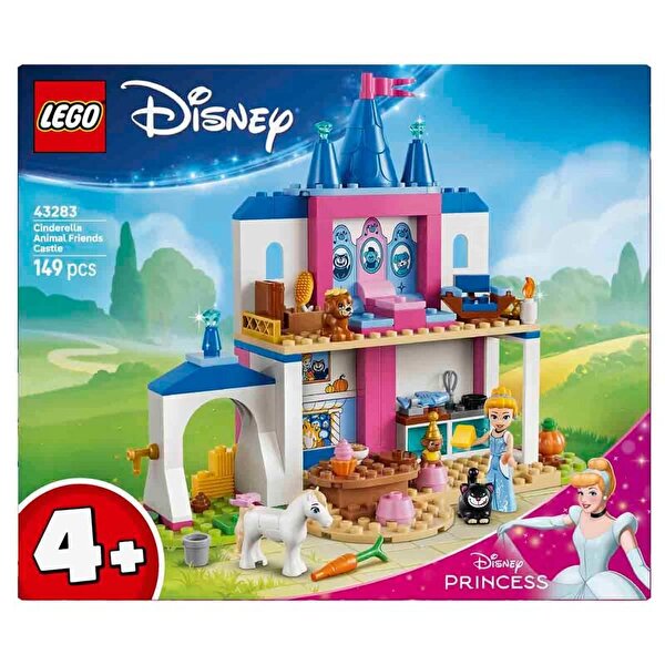 LEGO Disney Princess Sindirella Hayvan Dosları Şatosu 43283