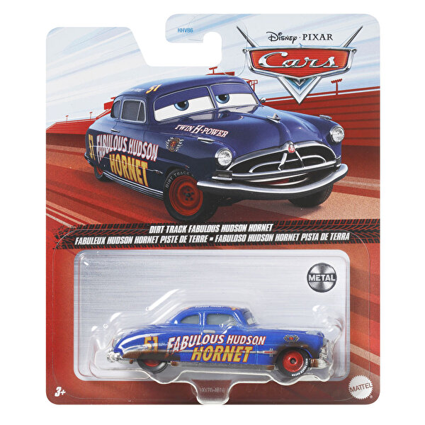 Cars 3 Tekli Karakter Araçlar Dirt Track Fabulous Hudson Hornet DXV70
