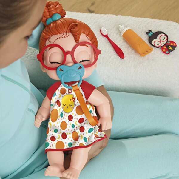 Baby Alive Kızıl Saçlı Uykucu Bebeğim F9965