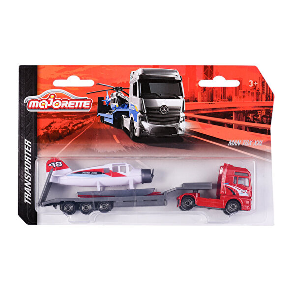 Majorette Transporter Serisi MAN Tgx Xxl Planör Taşıyıcı