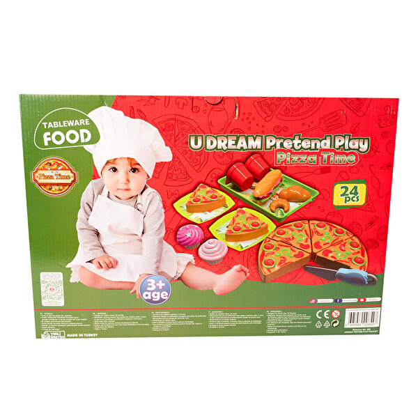 Kutulu Pizza Seti 24 Parça