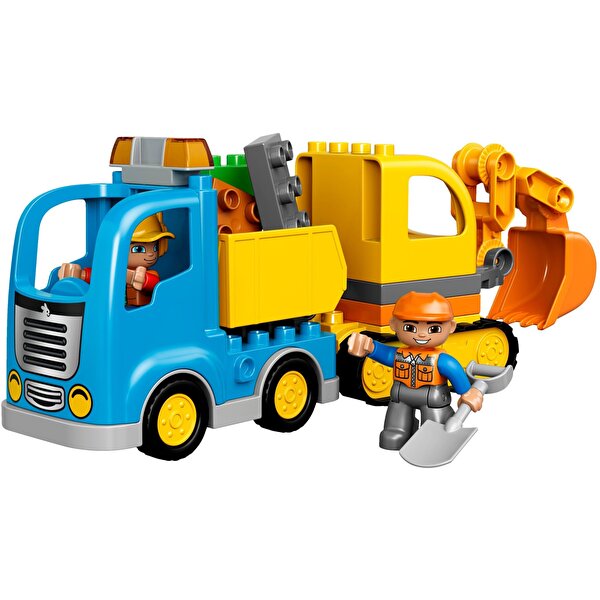LEGO® Duplo Kamyon ve Paletli Kazıcı 10812