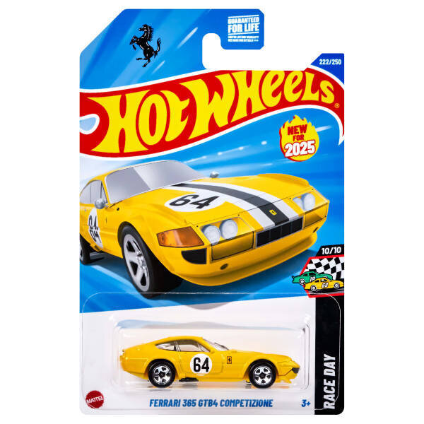 Hot Wheels Tekli Arabalar Ferrari 365 GTB4 Competizionne JBC19
