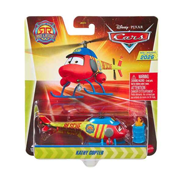 Disney Pixar Arabalar Yarış ve Kurtarma Operasyonu Kathy Copter JMX78