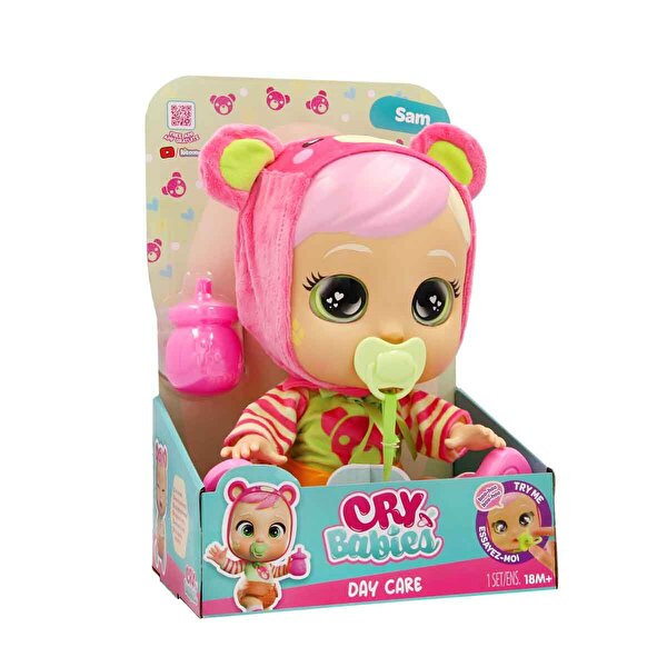 Sesli ve Işıklı Cry Babies Günlük Bakım Sam Bebek 928664