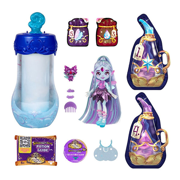 Magic Pixling Galaksi Saçlı Figür Mavi̇