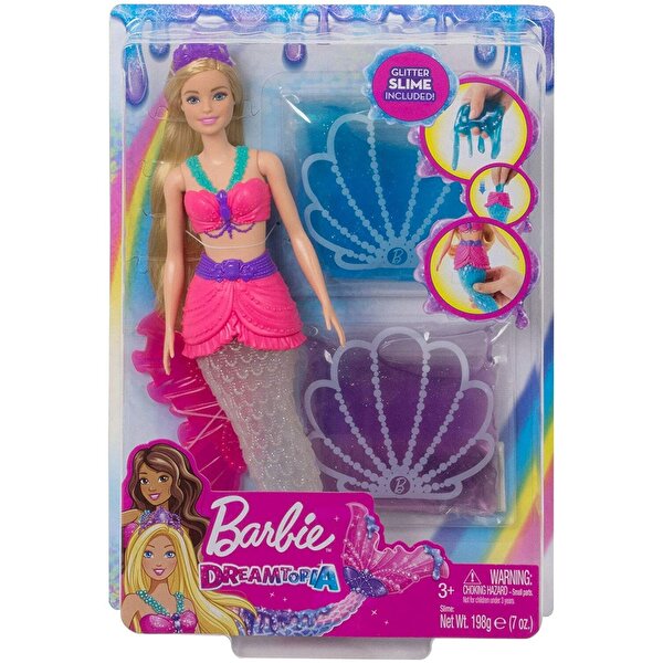 Barbie Dreamtopia Slime Kuyruklu Denizkızı GKT75