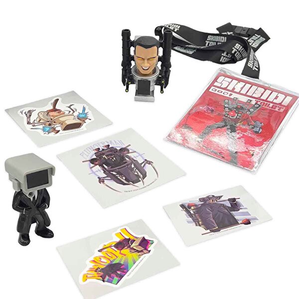 Skibidi Toilet Sesli Sürpriz Klozet