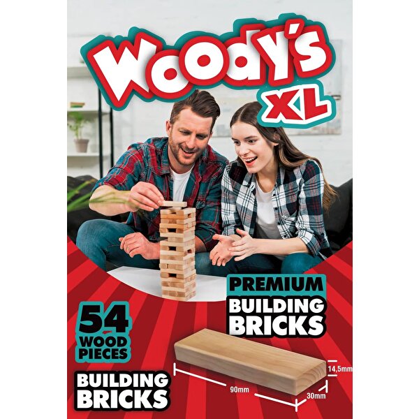 Woody's XL Ahşap Denge Oyunu