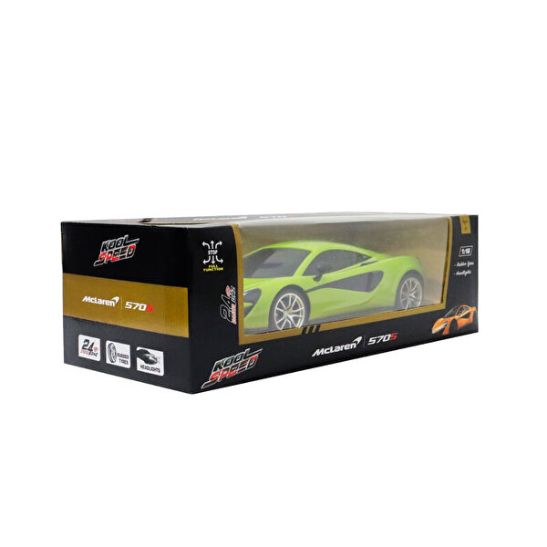 1:16 Mclaren Uzaktan Kumandalı Işıklı Yeşil Araba