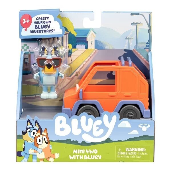 Bluey 4x4 Mini Araç ve Figür Seti