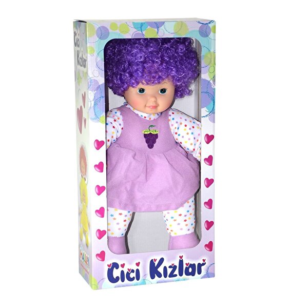 Mor Cici Kızlar 45 cm.