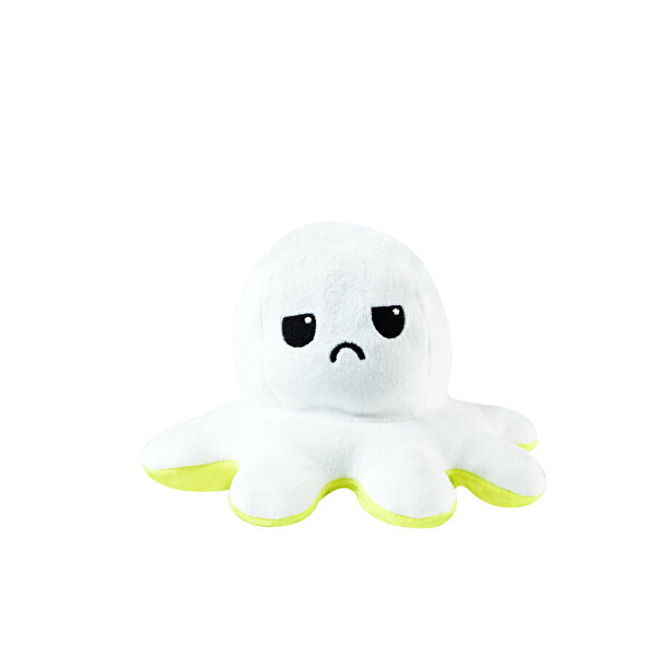 Sarı Beyaz Mood Ahtapot