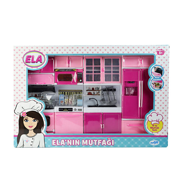 Ela'nın 4'lü Mutfak Seti