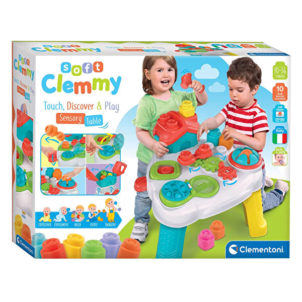 Clementoni Soft Clemmy Yumuşak Blok Duyusal Aktivite Masası