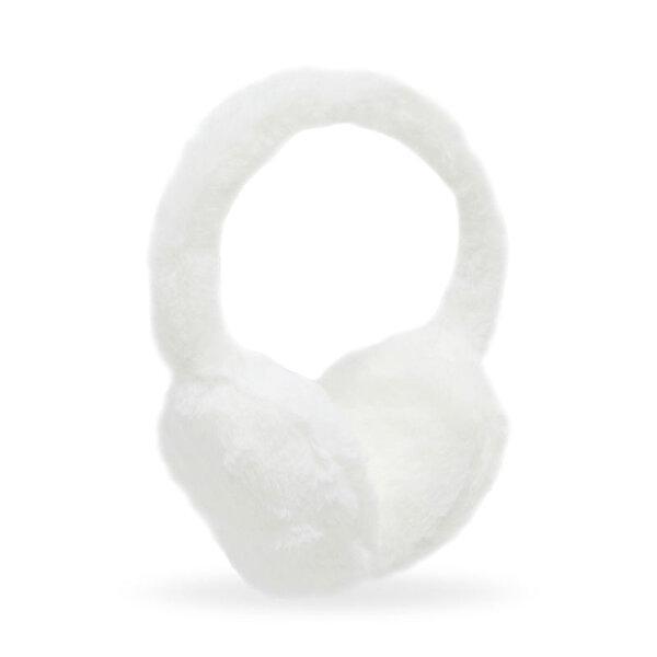 Peluş Kulaklık Beyaz
