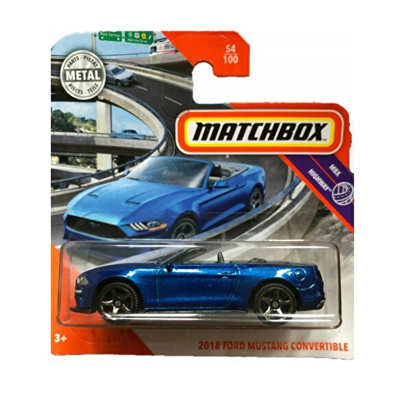 Matchbox Tekli Arabalar 2018 Ford Mustang Convertible GKM43