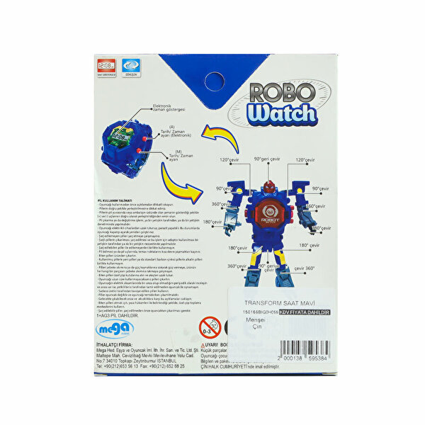 Mavi Robo-Saat