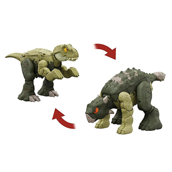 Jurassic World Değişim Serisi Tyrannosaurus Rex & Ankylosaurus HLP08