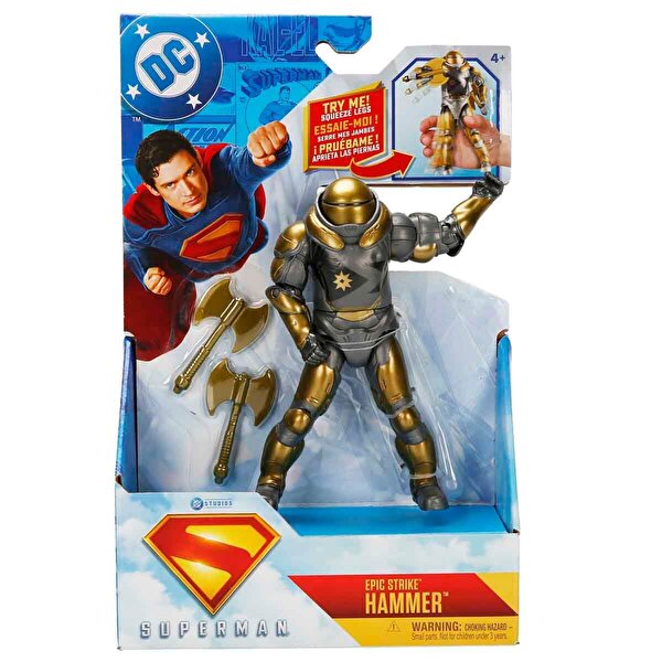 DC Comics Hammer Epik Strike Aksiyon Figürü 15 Cm