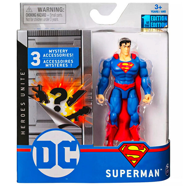 10 cm Super-Man Aksiyon Figür