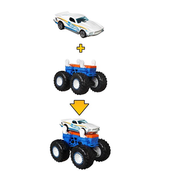 Hot Wheels Monster Trucks Dev Tekerlek Ustası Serisi GWW20