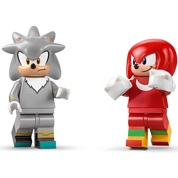 LEGO Sonic the Hedgehog Silver’ın Arabası Knuckles’ın Canavar Kamyonuna Karşı 77118