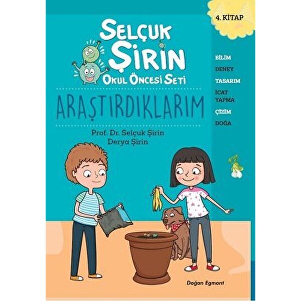 Araştırdıklarım Selçuk Şirin Okul Öncesi Seti 4. Kitap