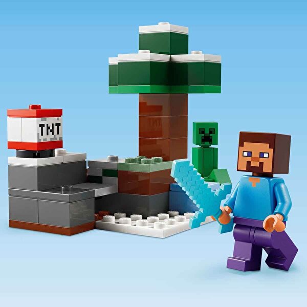 LEGO Minecraft Steve’in Tayga Macerası 21583