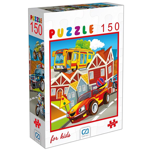 Arabalar Puzzle 150 Parça