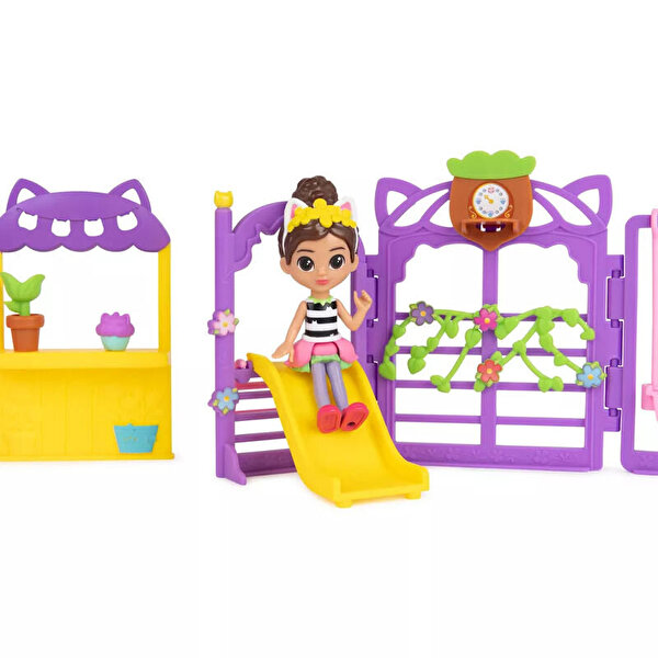 Gabby's Dollhouse Kitty Peri Bahçe Partisi Oyun Seti